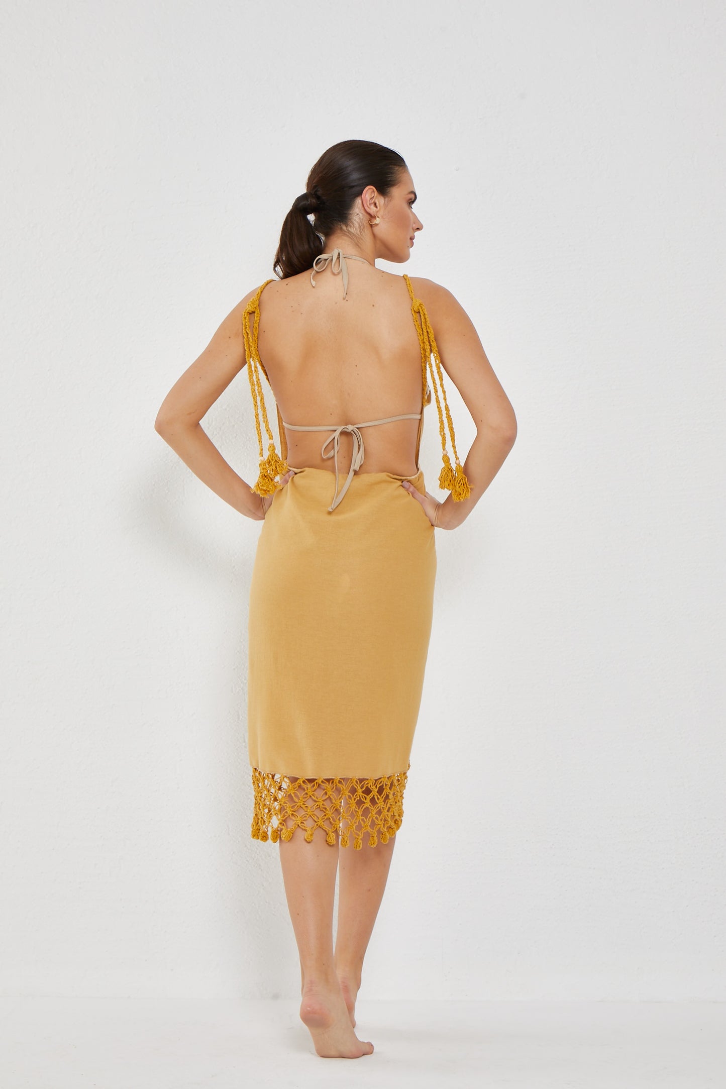 GAIA MUSTARD COVER UP
