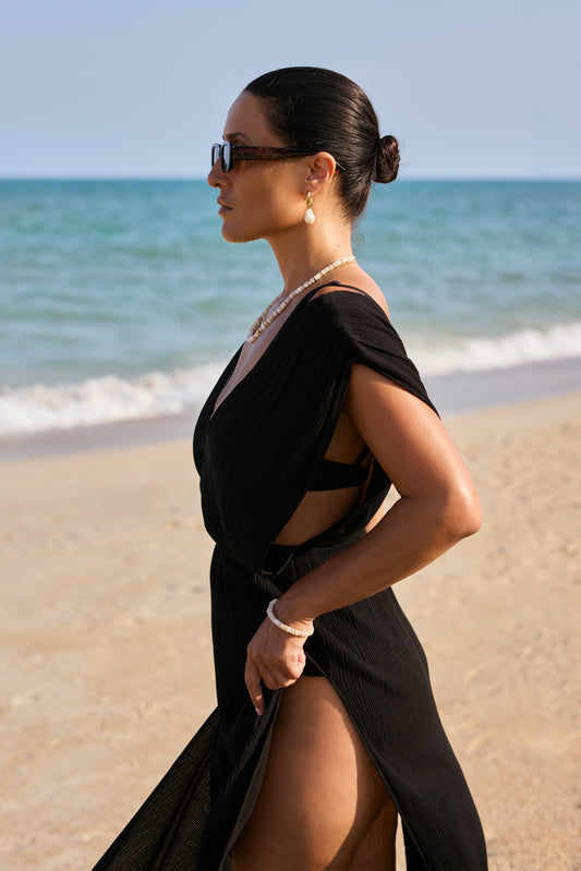 NOIR MAXI DRESS